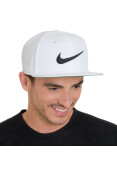 BONÉ NIKE SWOOSH PRO - Branco/preto