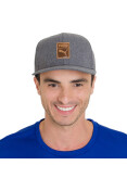 BONÉ PUMA ARCHIVE HERITAGE STRAPBACK - Grafite/marrom BONÉ PUMA ARCHIVE HERITAGE STRAPBACK - Grafite/marrom