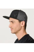 BONÉ PUMA STYFR EVOLUTION FLATBRIM - Preto/grafite