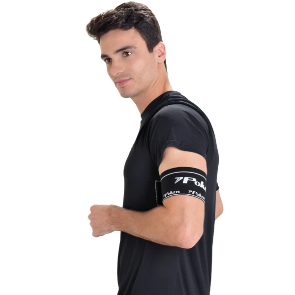 BRAÇADEIRA DE CAPITÃO POKER - Preto