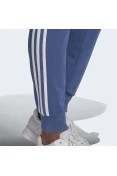 CALÇA ADIDAS 3 LISTRAS FEMININA - Azul/branco