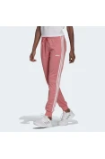 CALÇA ADIDAS 3 LISTRAS FEMININA - Rosa/branco