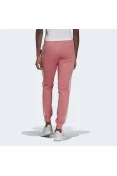 CALÇA ADIDAS 3 LISTRAS FEMININA - Rosa/branco