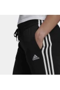 CALÇA ADIDAS 3 STRIPES COM PUNHO FEMININO - Preto/branco
