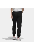 CALÇA ADIDAS 3 STRIPES COM PUNHO FEMININO - Preto/branco