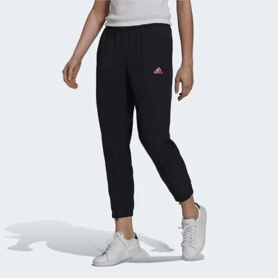 CALÇA ADIDAS 7/8 ESSENTIALS GRADIENT LOGO FEMININA - Preto