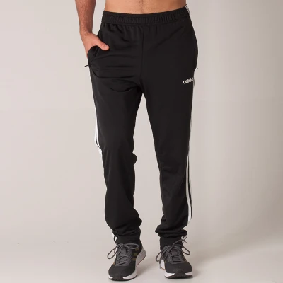 CALÇA ADIDAS AFUNILADA ESSENTIALS 3S MASCULINA - Preto/branco CALÇA ADIDAS AFUNILADA ESSENTIALS 3S MASCULINA - Preto/branco