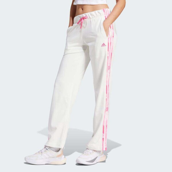 CALÇA ADIDAS ALL OVER PRINT FEMININA - Bege/rosa