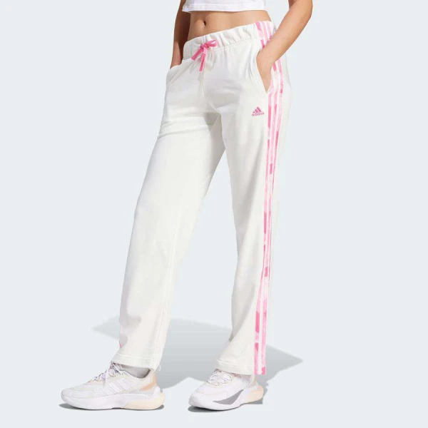 CALÇA ADIDAS ALL OVER PRINT FEMININA - Bege/rosa CALÇA ADIDAS ALL OVER PRINT FEMININA - Bege/rosa