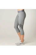CALÇA ADIDAS ALPHASKIN SPORT HEATHER 3/4 FEMININA - Grafite CALÇA ADIDAS ALPHASKIN SPORT HEATHER 3/4 FEMININA - Grafite