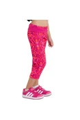 CALÇA ADIDAS CORSÁRIO PRINT WR INFANTIL - Pink CALÇA ADIDAS CORSÁRIO PRINT WR INFANTIL - Pink