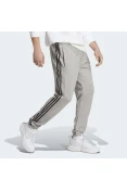 CALÇA ADIDAS ESSENTIALS 3 LISTRAS MASCULINA - Cinza/preto