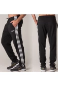 CALÇA ADIDAS ESSENTIALS 3S MASCULINA - Preto/branco CALÇA ADIDAS ESSENTIALS 3S MASCULINA - Preto/branco
