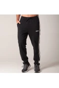 CALÇA ADIDAS ESSENTIALS 3S MASCULINA - Preto/branco CALÇA ADIDAS ESSENTIALS 3S MASCULINA - Preto/branco