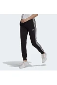 CALÇA ADIDAS ESSENTIALS FRENCH TERRY 3-STRIPES FEMININA - Preto/branco