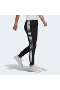 CALÇA ADIDAS ESSENTIALS FRENCH TERRY 3-STRIPES FEMININA - Preto/branco