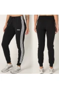 CALÇA ADIDAS ESSENTILAS 3S FEMININA - Preto/branco