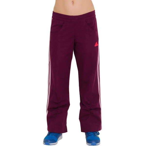 CALÇA ADIDAS FEMININA INFANTIL - Bordo