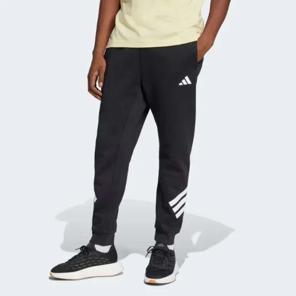 CALÇA ADIDAS FUTURE ICONS TRÊS LISTRAS MASCULINA - Preto/branco