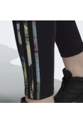 CALÇA ADIDAS LEGGIN ESSENTIALS G ALGODÃO 3-STRIPES FEMININA - Preto
