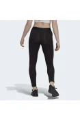 CALÇA ADIDAS LEGGIN ESSENTIALS G ALGODÃO 3-STRIPES FEMININA - Preto