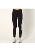 CALÇA ADIDAS LEGGING CINTURA ALTA D2M 3S FEMININA - Preto/branco CALÇA ADIDAS LEGGING CINTURA ALTA D2M 3S FEMININA - Preto/branco