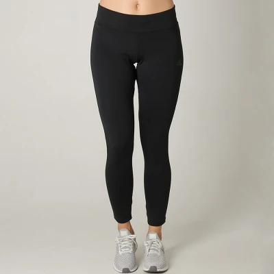 CALÇA ADIDAS LEGGING D2M REGULAR RISE FEMININA - Preto