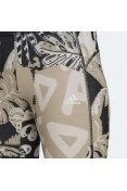 CALÇA ADIDAS LEGGING FARM FB TIG FEMININA - Preto/bege