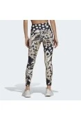 CALÇA ADIDAS LEGGING FARM FB TIG FEMININA - Preto/bege