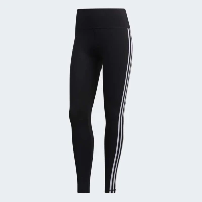 CALÇA ADIDAS LEGGING LONGA BELIEVE THIS 2.0 3-STRIPES FEMININA - Preto/branco CALÇA ADIDAS LEGGING LONGA BELIEVE THIS 2.0 3-STRIPES FEMININA - Preto/branco
