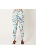 CALÇA ADIDAS LEGGING M OS BRASILIANA FEMININA - Azul/amarelo