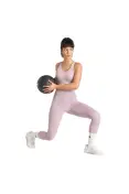 CALÇA ADIDAS LEGGING OPTIME ESSENTIALS FEMININA - Lilas