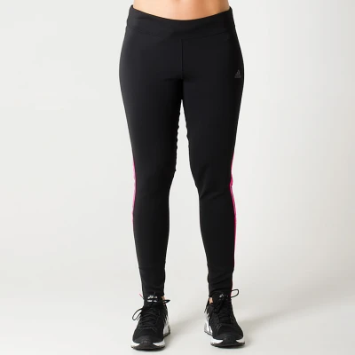 CALÇA ADIDAS LEGGING RESPONSE FEMININA - Preto/pink