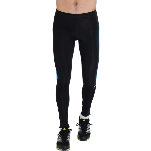 CALÇA ADIDAS LEGGING RESPONSE MASCULINA - Preto/azul