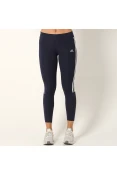 CALÇA ADIDAS LEGGING RUNNING 3S FEMININA - Marinho/branco