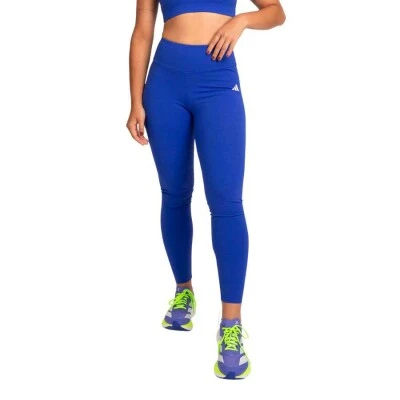CALCA ADIDAS LEGGING TREINO BASICA FEMININA - Azul/branco