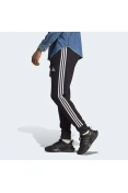 CALÇA ADIDAS MOLETINHO AFUNILADA ESSENTIALS 3-TRIPES MASCULINA - Preto