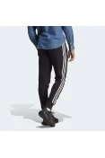 CALÇA ADIDAS MOLETINHO AFUNILADA ESSENTIALS 3-TRIPES MASCULINA - Preto