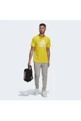 CALÇA ADIDAS MOLETOM AFUNILADA ESSENTIALS 3-STRIPES MASCULINA - Cinza/preto CALÇA ADIDAS MOLETOM AFUNILADA ESSENTIALS 3-STRIPES MASCULINA - Cinza/preto