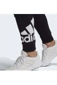 CALÇA ADIDAS MOLETOM BARRA AFUNILADA ESSENTIALS LOGO MASCULINA - Preto CALÇA ADIDAS MOLETOM BARRA AFUNILADA ESSENTIALS LOGO MASCULINA - Preto