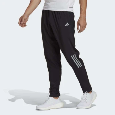CALÇA ADIDAS OWN THE RUN ASTRO MASCULINA - Preto/prata
