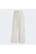 CALÇA ADIDAS PARACHUTE ESSENTIALS 3S FEMININO - Bege/branco CALÇA ADIDAS PARACHUTE ESSENTIALS 3S FEMININO - Bege/branco