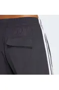 CALÇA ADIDAS PARACHUTE ESSENTIALS 3S FEMININO - Preto/branco