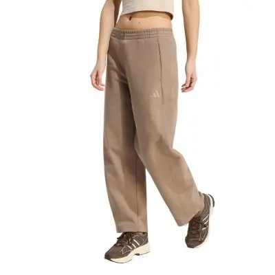 CALÇA ADIDAS SMALL LOGO BARREL AK FEMININA - Marrom