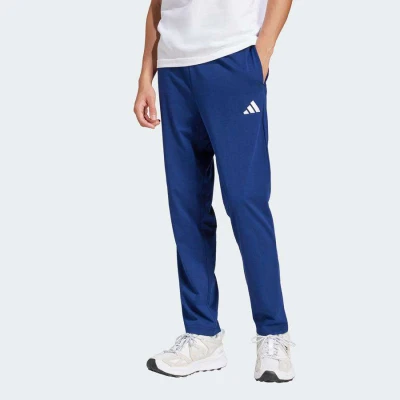 CALCA ADIDAS SMALL LOGO SINGLE JERSEY MASCULINA - Azul CALCA ADIDAS SMALL LOGO SINGLE JERSEY MASCULINA - Azul