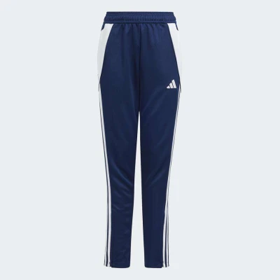 CALÇA ADIDAS TREINO TIRO 24 INFANTIL - Marinho/branco