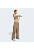 CALÇA ADIDAS WORKOUT ESSENTIALS WOVEN TRAINING FEMININA - Marrom CALÇA ADIDAS WORKOUT ESSENTIALS WOVEN TRAINING FEMININA - Marrom