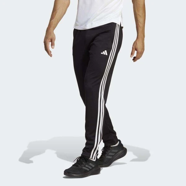 CALÇA ADIDASTREINO TRAIN ESSENTIALS 3-STRIPES MASCULINA - Preto/branco CALÇA ADIDASTREINO TRAIN ESSENTIALS 3-STRIPES MASCULINA - Preto/branco