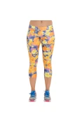 CALÇA ASICS AYAMI TIGHT LEGGING FEMININA - Amarelo/roxo CALÇA ASICS AYAMI TIGHT LEGGING FEMININA - Amarelo/roxo