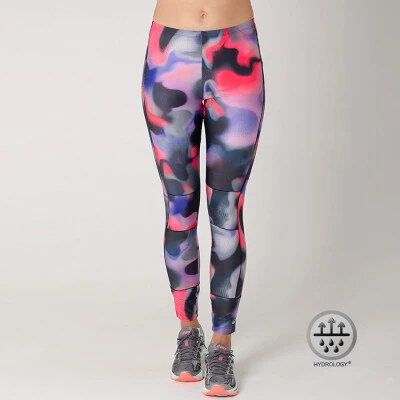 CALÇA ASICS FITNESS TIGHT FEMININA - Chumbo/pink